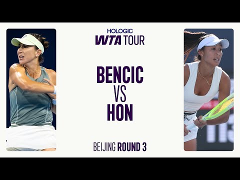Belinda Bencic vs. Priscilla Hon | 2025 Beijing Round 3 | WTA Match Highlights