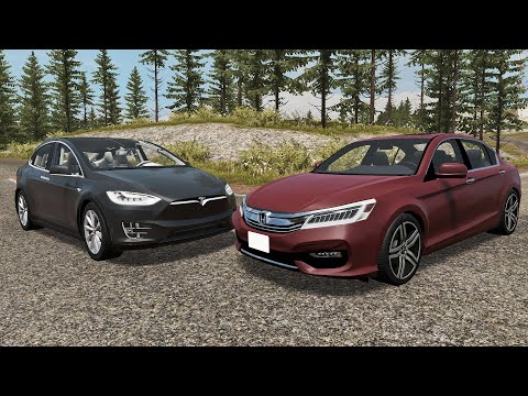 BeamNG.Drive [#267] - Realistic Crossroads & Intersection Crashes