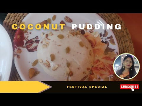 Coconut Pudding Recipe | Festival Special | Bhartiya Zayika