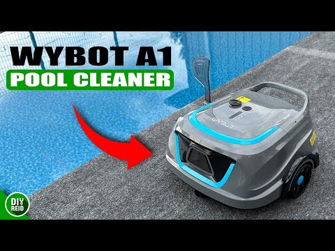 WYBOT A1 Cordless Robotic Pool Cleaner Unboxing and Review