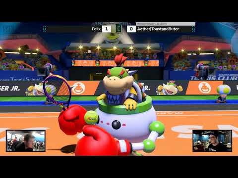 Chronicles: Aces Mario Tennis WR1 - Aether|Toastandbutter vs Felix