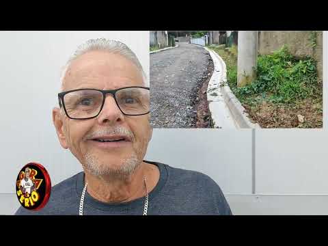 MORADOR DETONA OBRA NA RUA LUZIA SIQUEIRA DA SILVA DO GOVERNO AYRES SCORSATTO 22.