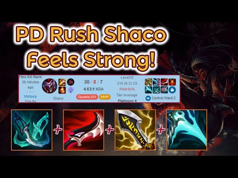 Phantom Dancer Rush on Shaco - Full Oneshot Shaco [League of Legends] Full Gameplay - Infernal Shaco