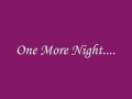One More Night - Cascada 