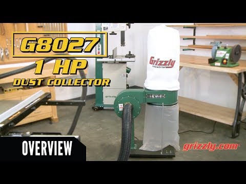Grizzly 1 HP Dust Collector G8027