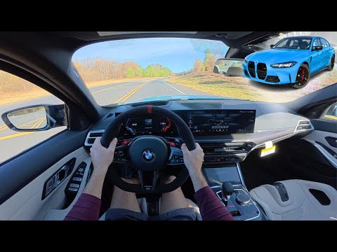 2026 BMW M3 Competition xDrive: POV Drive, Walkaround and ASMR
