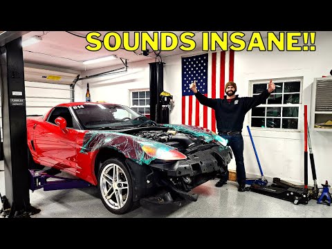 My CHEAP C6 Corvette Z06 is ALIVE and She is ROWDY!!!