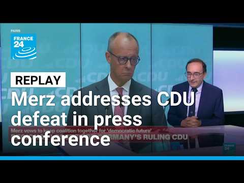REPLAY: German Chancellor Friedrich Merz in post-vote comments