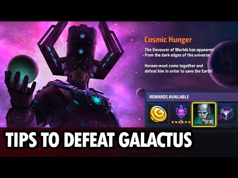 Tips For Defeating Galactus GBR - MARVEL Future Fight