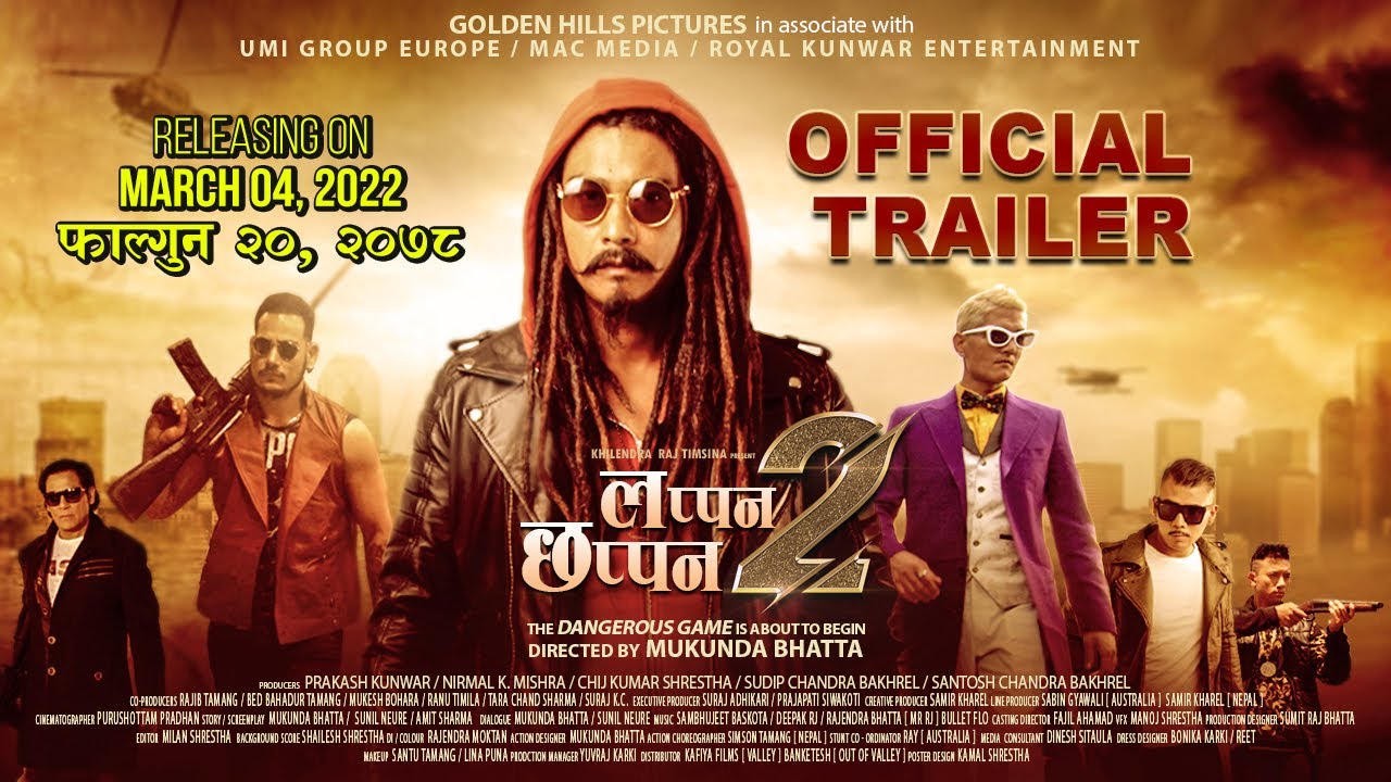 Miniature de la vidéo LAPPAN CHHAPPAN 2 - New Nepali Movie Trailer 2022 || Saugat Malla, Arpan Thapa, Anoop Bikram Shahi du film लप्पन चप्पन २