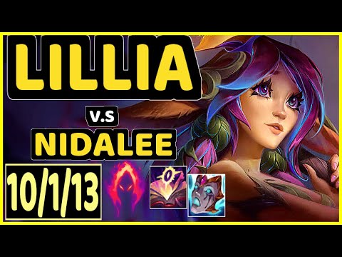 BLANK (LILLIA) vs NIDALEE - 10/1/13 KDA JUNGLE GAMEPLAY - KR Ranked GRANDMASTER