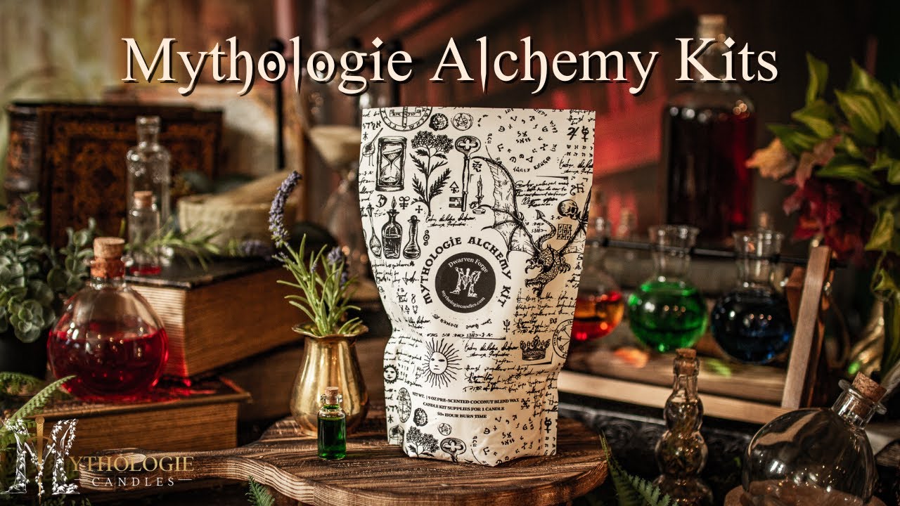 Become an Alchemist with Mythologie Candles Alchemy Kits! ⚗️