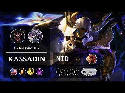 Kassadin Mid vs Annie - NA Grandmaster Patch 9.8