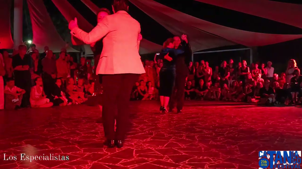 Lucila Cionci & Ariadna Naveira & Joe Corbata & Fernando Sanchez @ Catania Tango Festival 2023