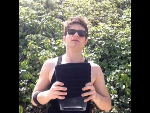 Chris Colfer on Glee Ice Bucket Challenge ALS