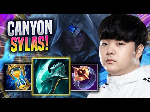CANYON SHOWTIME WITH SYLAS! - DK Canyon Plays Sylas JUNGLE vs Viego! | Preseason 2023