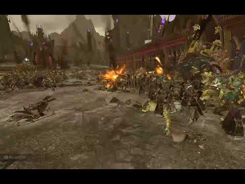 Total War Warhammer 2: Epic siege of The Blood Hall!