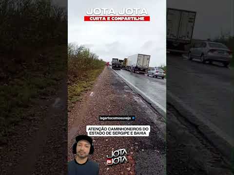 TRÂNSITO PARADO NA BAHIA SENTIDO FEIRA DE SANTANA ACABA DE CAIR UMA PONTE