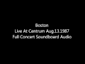 Boston Third Stage Tour Live At Centrum AUG.13 ...