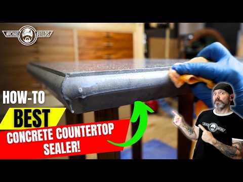 BEST Concrete Countertop Sealer!