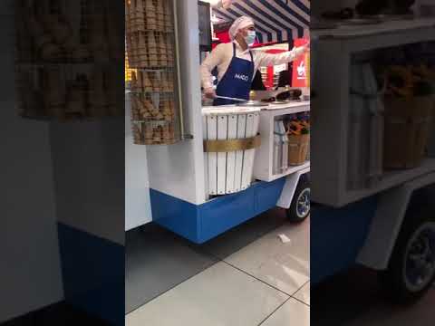 Turkish Ice cream Man Tricks. 2020 winter memories