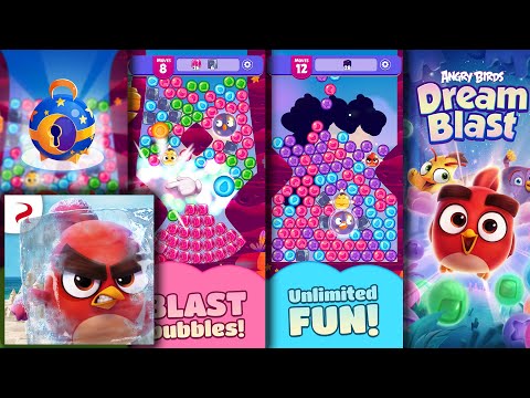 Angry Birds Dream Blast [1080p 60, iPhone XR Gameplay]