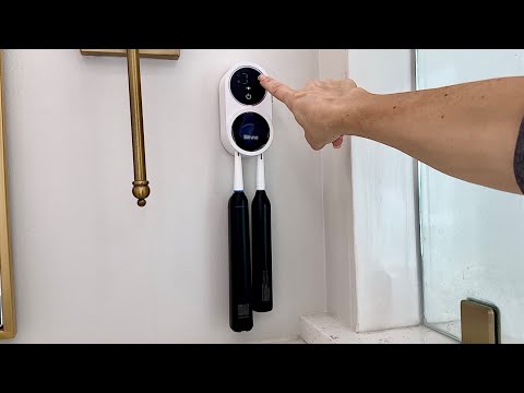 Bitvae Toothbrush Cleaner & Holder with LED Screen & Dryer