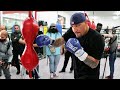 CRIS ARREOLA IS IN SHAPE! LOOKING TO SHOCK ANDY RUIZ JR! PUTTING IN WORK TRAINING FOR UPSET!