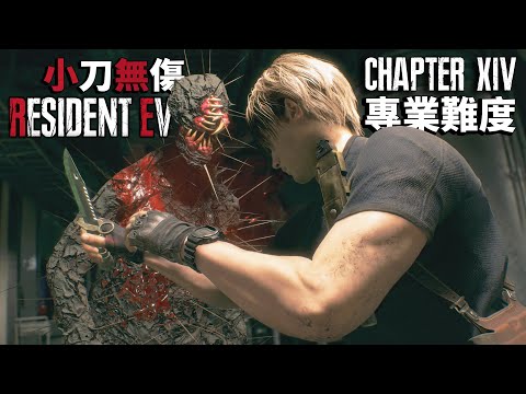 惡靈古堡4 重製版 PS5 - 小刀專業無傷 - 第十四章 - 全收集100%/無原始刀/無特殊裝備/無獎勵武器