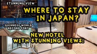 Japan hotel, where to stay: Candeo Hotels Osaka the Tower, newly built! Beautifu