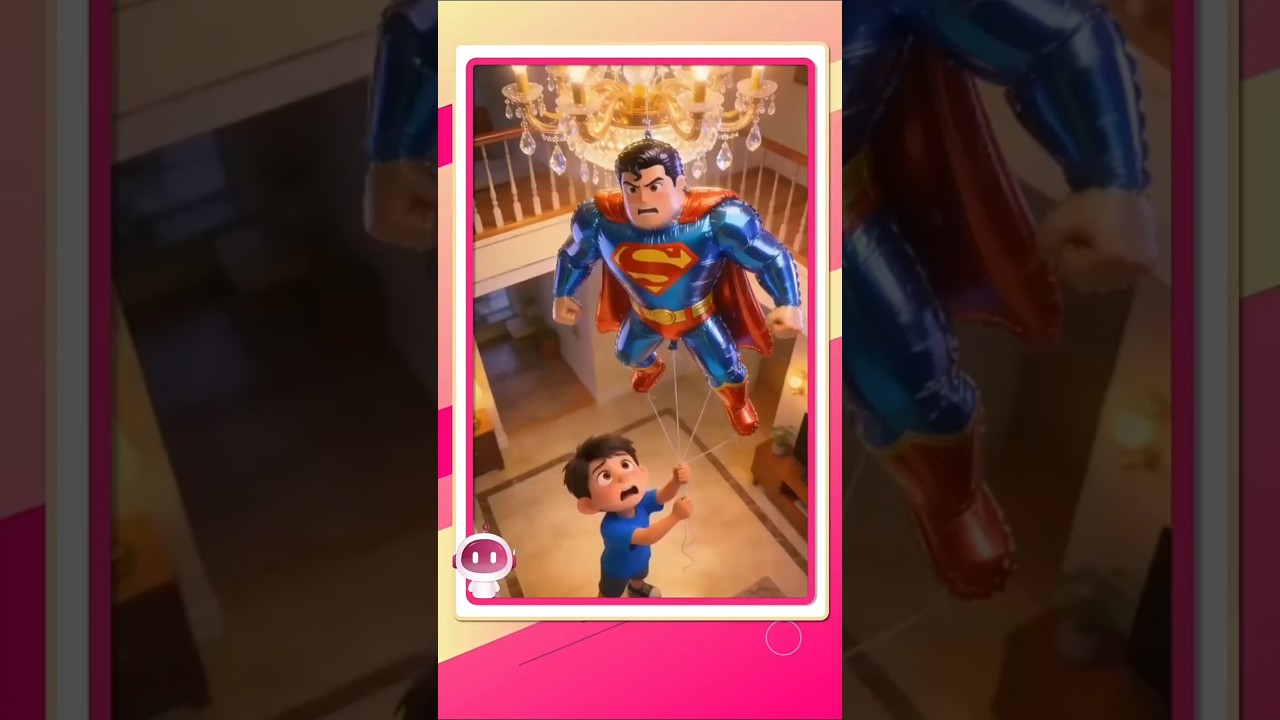 Bóng bay siêu nhân nguy hiểm