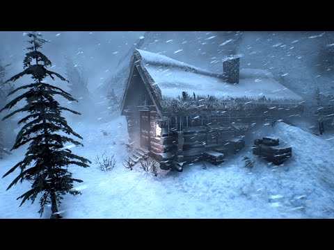 BRUTAL RUSSIAN WINTER with EXTREME February COLD and snowstorms for sleeping. SEVERE WINTER STORM