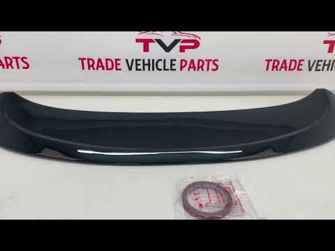 Fits VW Golf MK6 2008-2013 Rear Roof Boot Lip Spoiler GTI R Sport Gloss Black video
