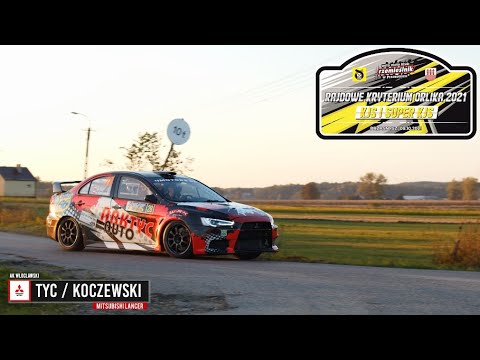 Tyc / Koczewski - Mitsubishi Lancer - Rajdowe Kryterium Orlika 2021