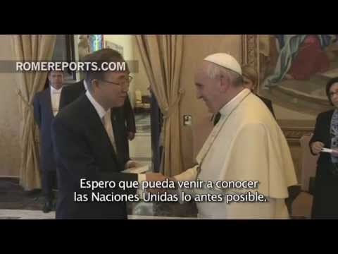 Francisco propone una movilización ética mundial