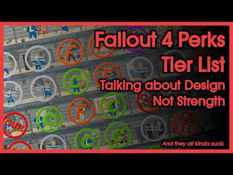 Looking Critically at Fallout 4s Perks - A Tier List