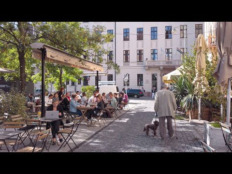 Budapest 4K Walk to Mikszáth Kálmán tér and ending at Kálvin tér
