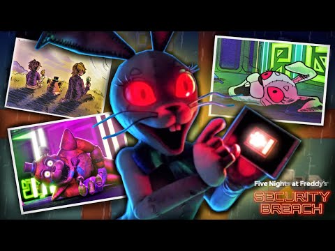 Unlocking Both Vanny Endings || Five Nights at Freddy's: Security Breach #8 (TRUE ENDING)