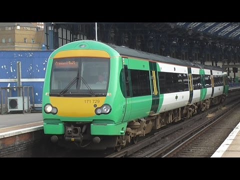 Southern And FCC Trains At Brighton Station