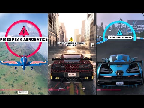 The Crew 2 How To: Frozen Peaks Summit Skills - Pikes Peak, Magnificent Mile, The Giants + Settings