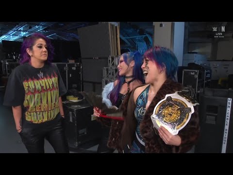 Asuka confronts Bayley - WWE RAW | Nov. 17, 2025