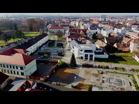 SÁRVÁR BELVÁROSA MADÁRTÁVLATBÓL. 2020