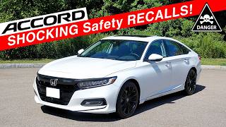 Honda Accord - RECALLS you should FIX ASAP!!!