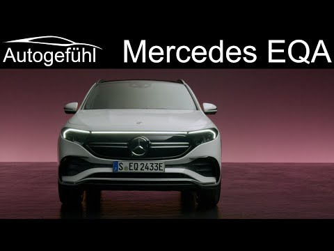 Mercedes EQA Premiere - the new compact Mercedes EV SUV