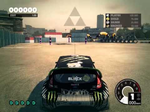 Dirt 3 GYMKHANA spin tutorial