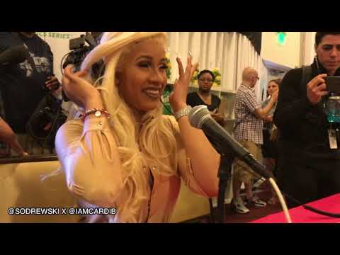 Cardi B breaks down and cries in interview with Dj Drewski