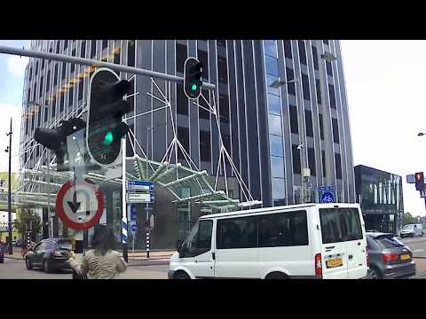 RET tramrit met lijn 23, nu de rechterkant, van Lombardijen naar het Marconiplein, 22-8-17