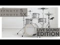 EFNOTE 5/5X Live Sound Edition - custom kits tailored by your drum-tec e-drum experts