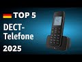 TOP 5 Beste DECT Telefone Schnurlose Mit Anrufbeantworter Für Senioren Test Vergleich 2025