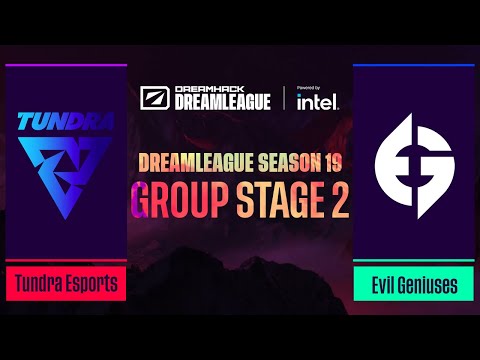 Dota2 - Tundra Esports vs Evil Geniuses - Game 2 - DreamLeague Season 19 - Group Stage 2